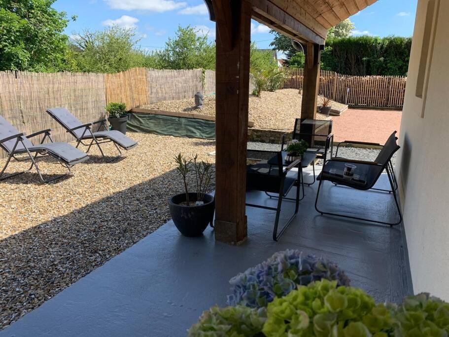 Le Petit Buis Villa Ablon Bagian luar foto